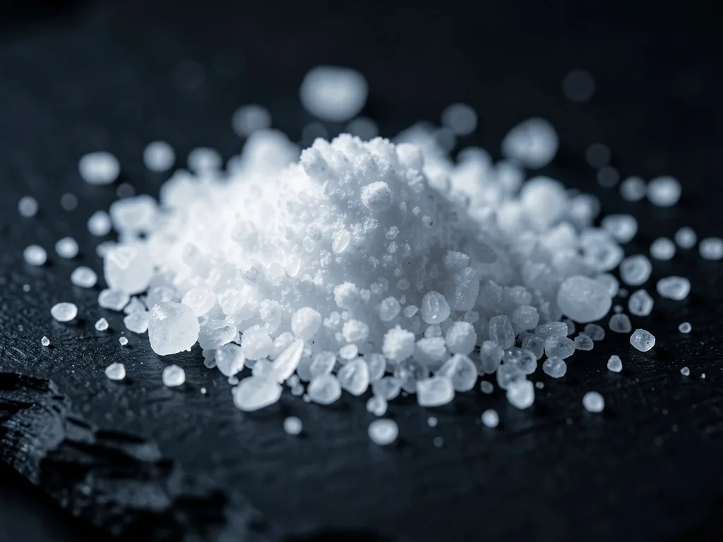 Mineral crystals representing magnesium